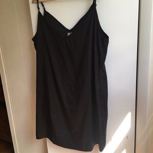 ASOS Simple Black Slip Dress, 16